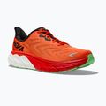 Scarpe da corsa da uomo HOKA Arahi 6 flame/nero 7