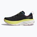 Scarpe da corsa da uomo HOKA Bondi 8 nere/citrus glow 3
