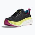 Scarpe da corsa da uomo HOKA Bondi 8 nere/citrus glow 4
