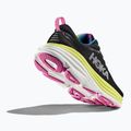 Scarpe da corsa da uomo HOKA Bondi 8 nere/citrus glow 5