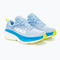 Scarpe da corsa da uomo HOKA Bondi 8 airy blue/diva blue 5