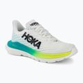 Scarpe da corsa da donna HOKA Mach 5 in vetro bianco/blu