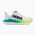 Scarpe da corsa da donna HOKA Mach 5 in vetro bianco/blu 2