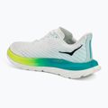 Scarpe da corsa da donna HOKA Mach 5 in vetro bianco/blu 3