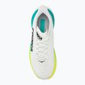 Scarpe da corsa da donna HOKA Mach 5 in vetro bianco/blu 5