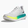 Scarpe da corsa da donna HOKA Mach 5 in vetro bianco/blu 8