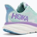 Scarpe da corsa da donna HOKA Clifton 9 oceano chiaro/nebbia lilla 9