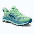 Scarpe da corsa da donna HOKA Mafate Speed 4 lime glow/ocean mist