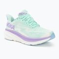 Scarpe da corsa da donna HOKA Clifton 9 Wide oceano chiaro/nebbia lilla