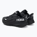 Scarpe da corsa da uomo HOKA Clifton 9 GTX nero/nero 3