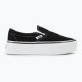 Vans UA Classic Slip-On Stackform scarpe nere/bianco autentico 3