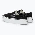 Vans UA Classic Slip-On Stackform scarpe nere/bianco autentico 4