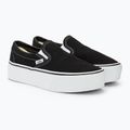 Vans UA Classic Slip-On Stackform scarpe nere/bianco autentico 5