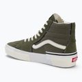 Scarpe Vans SK8-Hi Reconstruct oliva camo 3