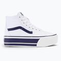 Vans UA SK8-Hi Tapered Stackform Sport Stripes scarpe blu vero/bianco 2