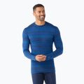 Smartwool Merino 250 Baselayer Crew Boxed Uomo deep navy colr shift thermal longsleeve