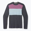 Maglia termica da uomo Smartwool Thermal Merino Baselayer Colorblock Crew Boxed charcoal 3