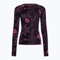 Maglia termica da donna Smartwool Merino 250 Baselayer Crew Boxed purple iris floral 3
