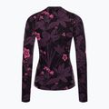 Maglia termica da donna Smartwool Merino 250 Baselayer Crew Boxed purple iris floral 4