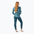 Smartwool Merino 250 Baselayer Crew Donna in scatola manica lunga termica twilight blue mtn scape 2