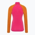 Smartwool Classic Thermal Merino Baselayer Donna 1/4 Zip boxed power pink longsleeve 4