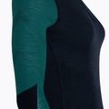 Smartwool Donna Intraknit Thermal Merino Baselayer Colorblock Longsleeve 1/4 deep navy 5