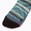 Calze da trekking da donna Smartwool Hike Light Cushion Under The Stars Crew verde cascata 3