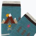 Calze da trekking da donna Smartwool Hike Light Cushion Under The Stars Crew verde cascata 4