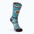 Calze da trekking da donna Smartwool Hike Light Cushion Under The Stars Crew verde cascata 6