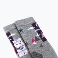 Calze da trekking da donna Smartwool Hike Full Cushion Alpine Perch Crew grigio chiaro 3