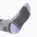 Calze da trekking da donna Smartwool Hike Full Cushion Alpine Perch Crew grigio chiaro 5