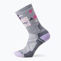 Calze da trekking da donna Smartwool Hike Full Cushion Alpine Perch Crew grigio chiaro 6