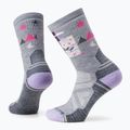 Calze da trekking da donna Smartwool Hike Full Cushion Alpine Perch Crew grigio chiaro 9
