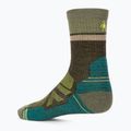 Smartwool Hike Light Cushion Winding Trail Crew calze da trekking oliva militare 2