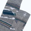 Calze da snowboard Smartwool Snowboard Targeted Cushion Piste Machine OTC grigio chiaro 3