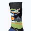 Calzini Smartwool per bambini Wintersport Full Cushion Mountain Moose Pattern OTC nero 3