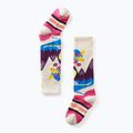 Calzini Smartwool per bambini Wintersport Full Cushion Mountain Moose Pattern OTC moonbeam 6