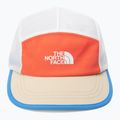 Cappello da baseball The North Face Run blu ottico/arancio radiante/bianco 4