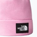 Berretto invernale The North Face Dock Worker Recycled rosa orchidea 4