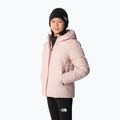 Piumino da bambino The North Face North Down Fleece Parka rosa muschio 4