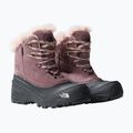 The North Face Shellista V Lace WP stivali da neve per bambini grigio fulvo/grigio asfalto 7