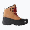 The North Face Chilkat V Lace Wp, stivali da neve per bambini in burro di mandorle/nero 12