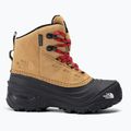 The North Face Chilkat V Lace Wp, stivali da neve per bambini in burro di mandorle/nero 2