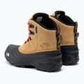 The North Face Chilkat V Lace Wp, stivali da neve per bambini in burro di mandorle/nero 3