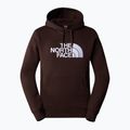 Felpa con cappuccio The North Face Drew Peak da uomo, marrone carbone 4