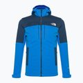 Giacca softshell da uomo The North Face Diablo Softshell Cappuccio staccabile blu ottico/blu scuro 5