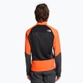 Giacca softshell da uomo The North Face Dawn Turn Softshell FZ nero/arancio shocking/grigio asfalto 2