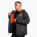 Piumino da uomo The North Face Dawn Turn 50/50 Sintetico grigio asfalto/arancio rosso 3