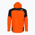 Giacca softshell da uomo The North Face Jazzi GTX rosso arancio/nero 7