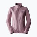 Felpa trekking donna The North Face 100 Glacier FZ grigio fulvo 5